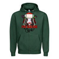 Sports Green you serious clark baby cow Zipper Hoodie - Jasminsmagicworld