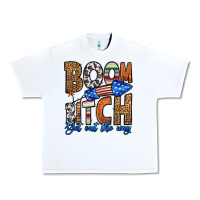 White boom bitch get out the way Urban Heavy Tee - HRA Design Shop