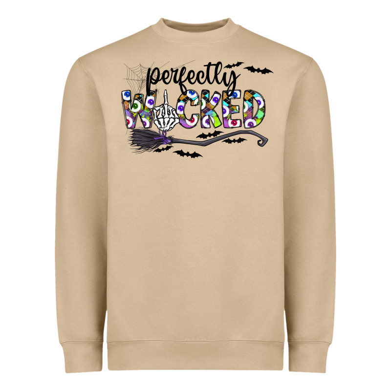 Perfectly Wicked Heavyweight Sweatshirt by CowhideDigitalArt | Teevron