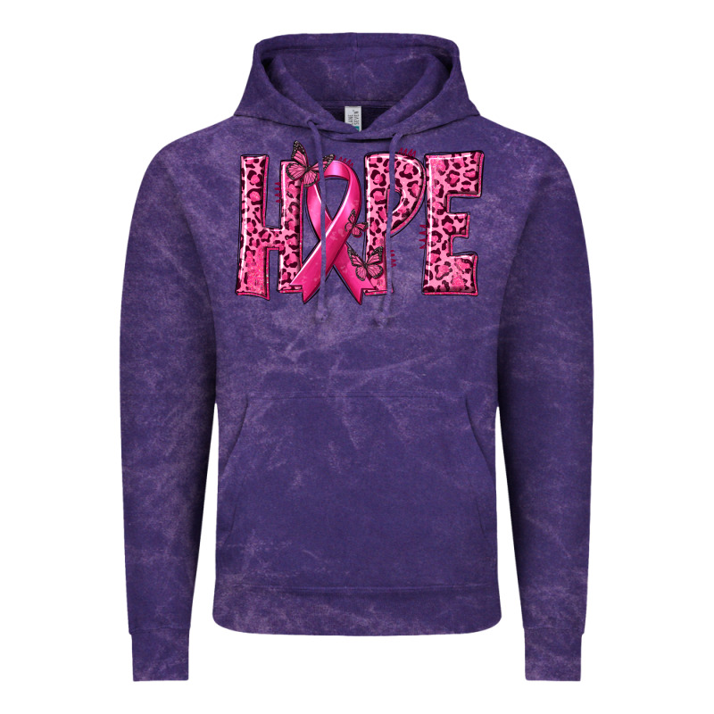 Hope Breast Cancer Vintage Hoodie by texasbilliewilder | Teevron