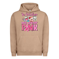 Pigment Burro In October We Wear Pink Breast Cancer Awareness Urban Hoodie - texasbilliewilder