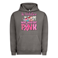Pigment Tornado In October We Wear Pink Breast Cancer Awareness Urban Hoodie - texasbilliewilder