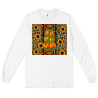 White pumpkin Long Sleeve Tee - JahusDesignShop