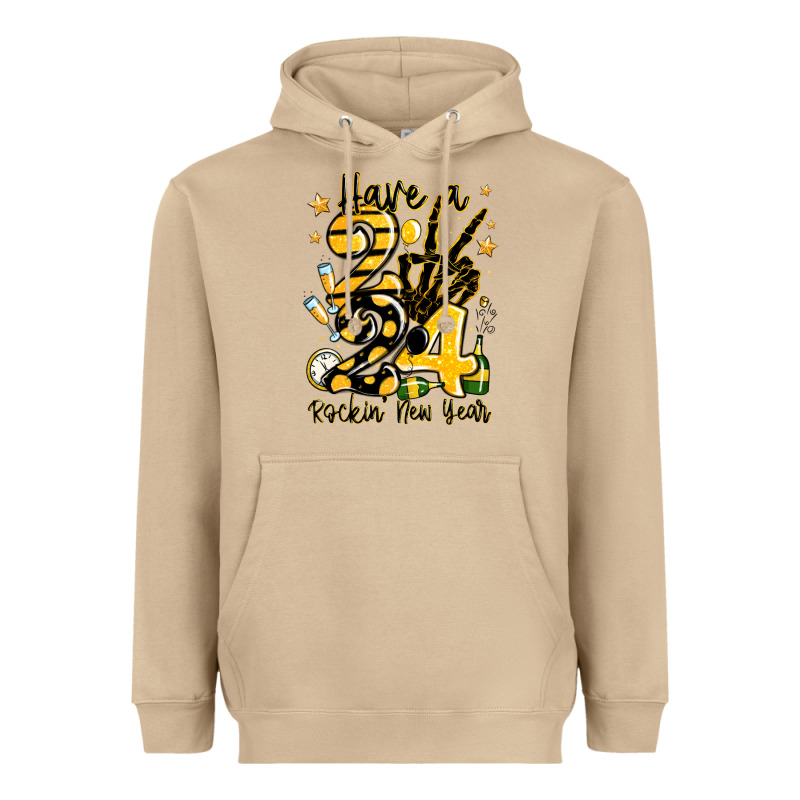 Have Rockin' New Year 2024 Heavyweight Hoodie by MaliasSmallBusiness | Teevron