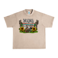 French Oak mama tried1 Urban Heavy Tee - CowhideDigitalArt