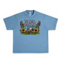 Pebble Blue mama tried1 Urban Heavy Tee - CowhideDigitalArt