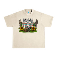 Sandshell mama tried1 Urban Heavy Tee - CowhideDigitalArt