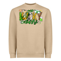 Mushroom st patricks day one lucky nurse Heavyweight Sweatshirt - Neo Western