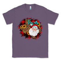 Lavender texas santa wood slice ornament Classic Tee - JahusDesignShop