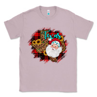 Lilac texas santa wood slice ornament Classic Tee - JahusDesignShop