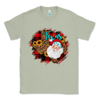 Matcha texas santa wood slice ornament Classic Tee - JahusDesignShop