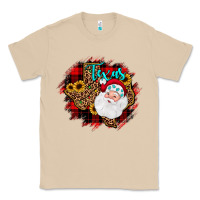 Mushroom texas santa wood slice ornament Classic Tee - JahusDesignShop