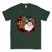 Sports Green texas santa wood slice ornament Classic Tee - JahusDesignShop