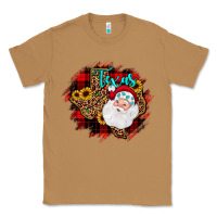Toasted Coconut texas santa wood slice ornament Classic Tee - JahusDesignShop