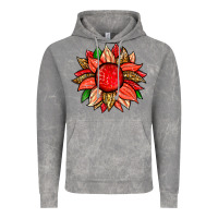 Cloud Rock strawberry sunflower Vintage Hoodie - Zillion Design Studio