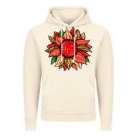 Vintage Artic strawberry sunflower Vintage Hoodie - Zillion Design Studio