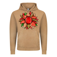Strawberry Sunflower Vintage Hoodie | Teevron