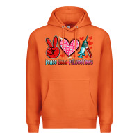Carrot peace love phlebotomy Premium Hoodie - Artiststas