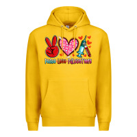 Lemon peace love phlebotomy Premium Hoodie - Artiststas