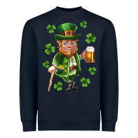 Navy st patricks elf Heavyweight Sweatshirt - Neo Western
