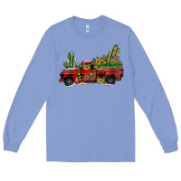 Colony Blue christmas truck Long Sleeve Tee - JahusDesignShop