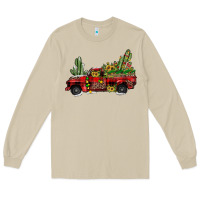 Mushroom christmas truck Long Sleeve Tee - JahusDesignShop
