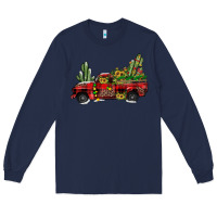 Navy christmas truck Long Sleeve Tee - JahusDesignShop