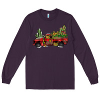 Plum christmas truck Long Sleeve Tee - JahusDesignShop