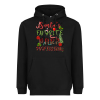Black santa's favorite para professional Heavyweight Hoodie - MaliasSmallBusiness