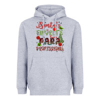 Heather Grey santa's favorite para professional Heavyweight Hoodie - MaliasSmallBusiness