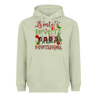 Matcha santa's favorite para professional Heavyweight Hoodie - MaliasSmallBusiness