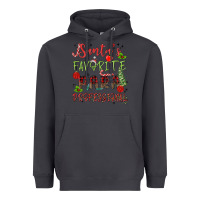 Smoke santa's favorite para professional Heavyweight Hoodie - MaliasSmallBusiness