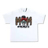 White mom life Urban Heavy Tee - CowhideDigitalArt