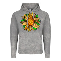 Cloud Rock pineapple sunflower Vintage Hoodie - Zillion Design Studio