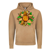 Pineapple Sunflower Vintage Hoodie | Teevron