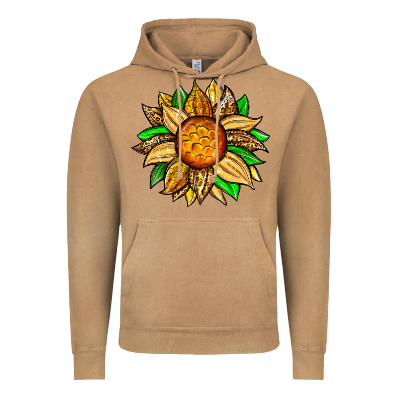 Pineapple Sunflower Vintage Hoodie by Zillion Design Studio | Teevron
