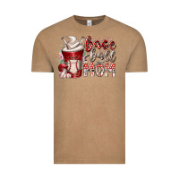 Vintage Coffee baseball mom coffee Vintage Tee - RacoonDesign
