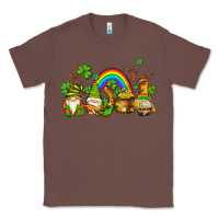 Chestnut st patricks gnomes with rainbow Classic Tee - AdoDesignShop