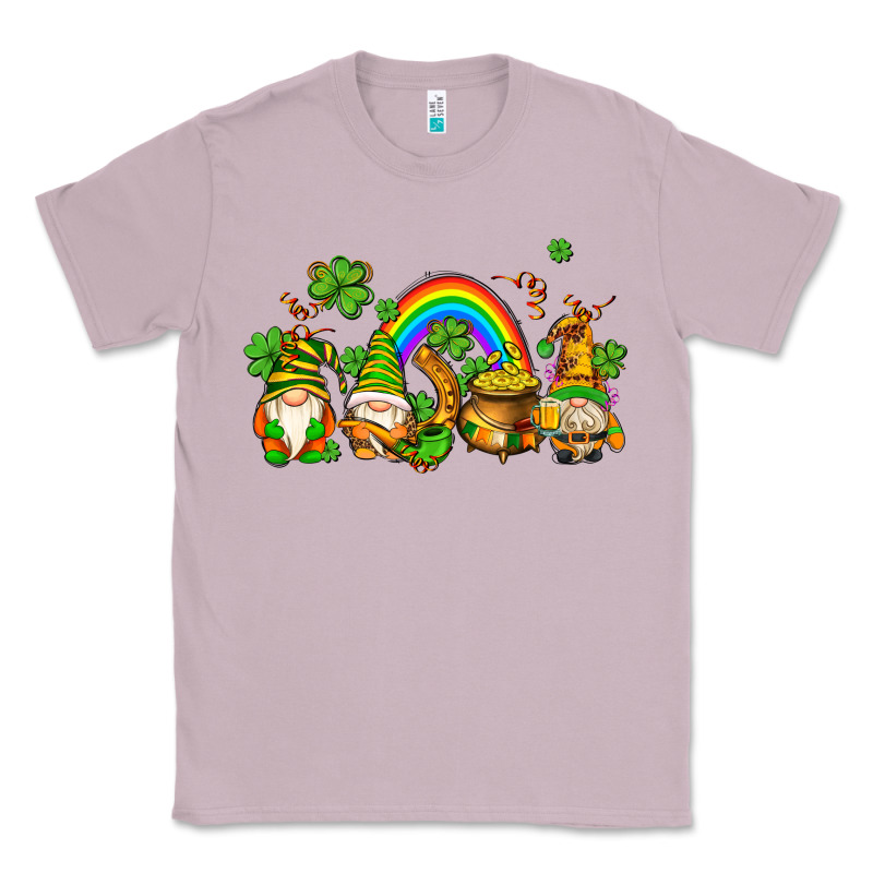 St Patricks Gnomes With Rainbow Classic Tee by AdoDesignShop | Teevron