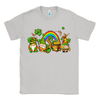 Moon Dust st patricks gnomes with rainbow Classic Tee - AdoDesignShop