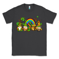 Smoke st patricks gnomes with rainbow Classic Tee - AdoDesignShop