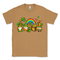 Toasted Coconut st patricks gnomes with rainbow Classic Tee - AdoDesignShop