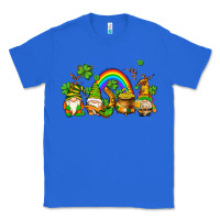 True Royal st patricks gnomes with rainbow Classic Tee - AdoDesignShop