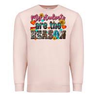Pale Pink my students are the reason Premium Sweatshirt - NancyCooperArtShop