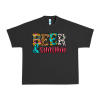 Pigment Black beer and sunshine Urban Heavy Tee - HRA Design Shop