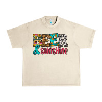 Sandshell beer and sunshine Urban Heavy Tee - HRA Design Shop