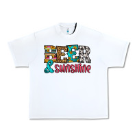 White beer and sunshine Urban Heavy Tee - HRA Design Shop