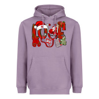 Lavender christmas love nurse Heavyweight Hoodie - NancyCooperArtShop