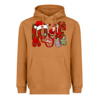 Meerkat christmas love nurse Heavyweight Hoodie - NancyCooperArtShop