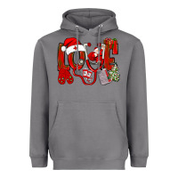 Storm christmas love nurse Heavyweight Hoodie - NancyCooperArtShop